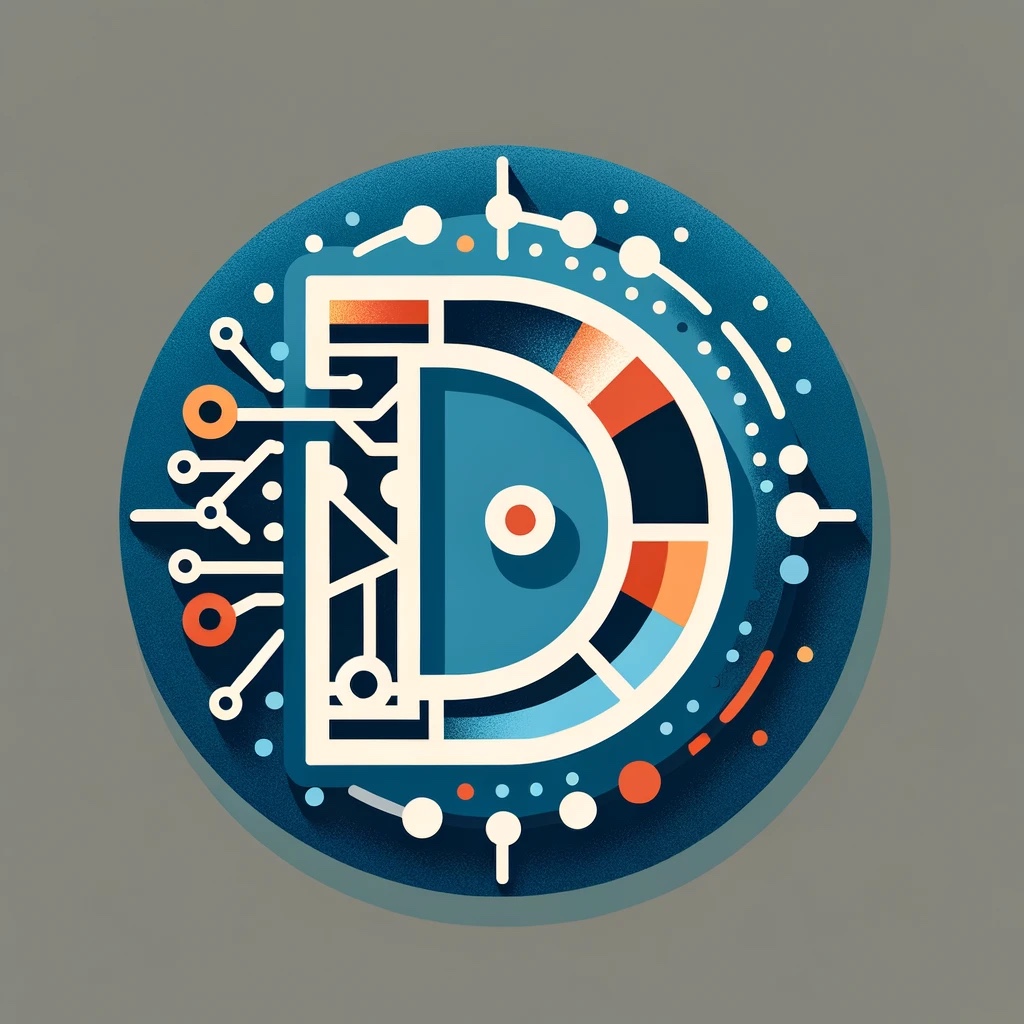 Logo with the letter D